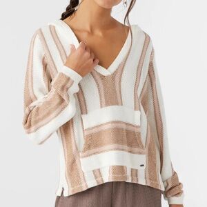 O’Neill Catamaran V-Neck Hooded Sweater NEW W/ TAG